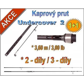 Rybářský prut Saenger Undercover 2, akce 1+1 Verze 3 - dílný