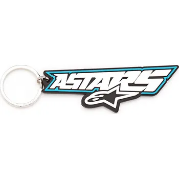 ALPINESTARS CHATBURN KLÍČENKA - černo-bílo-tyrkysová OS