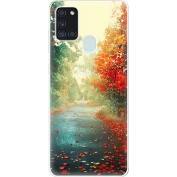 Pouzdro na mobilní telefon Odolné silikonové pouzdro iSaprio - Autumn 03 - Samsung Galaxy A21s