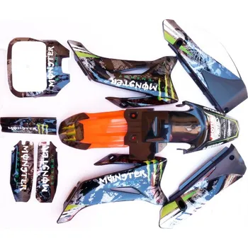 Polep vozidla pitbike polepy na plasty TTR monster, Stomp, DemonX