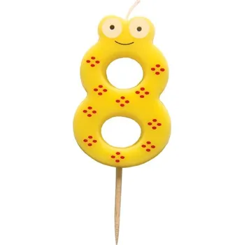 Svíčka Dortová svíčka číslo 8 C-57 - ALVARAK GROUP a.s., ČR