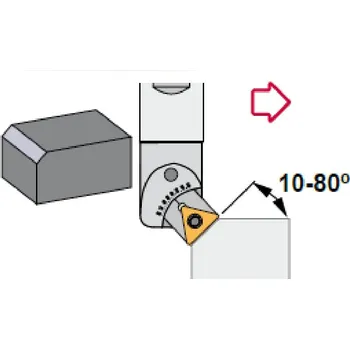 Fréza CeraTec-Tools Ø25 Modulár srážeč 10-80° 25mm CT-CEMQ16-3-10-80-D25-100/2T