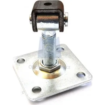 pant Závěs stavitelný k přišroubování pro brány a branky M20, 2 díry, balení 1 ks