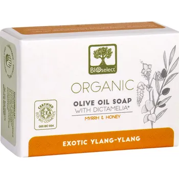 Tělové mléko BIO olivové mýdlo YLANG - YLANG s diktamem 80g BIOselect®