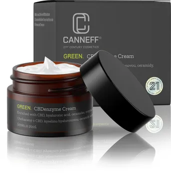 Pleťový krém Canneff Green CBDenzym Cream 50 ml
