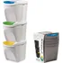 Odpadkový koš Prosperplast Sortibox koš na tříděný odpad sada 3x 25 l