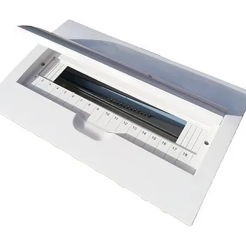 Rozvaděč Elektrický rozvaděč SEZ STI463-18 18M modulový pod omítku bílá dvířka (SEZ STI463-18)