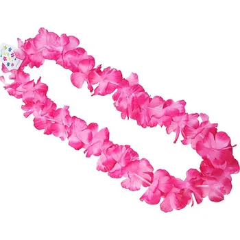 Partydeco Havajský věnec růžový