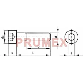 Šroub Šroub válcová hlava - inbus DIN 912 M16x45-12.9 flZn/nc/TL/x/480h/C