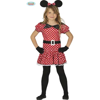 Karnevalový kostým Guirca Dívčí kostým Mickey Mouse Velikost: 3 – 4 roky