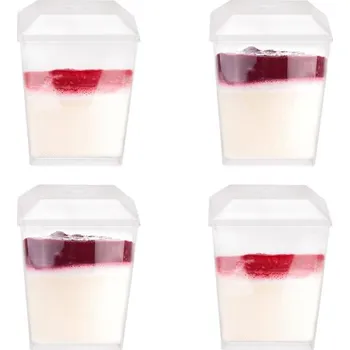 Orion Panna Cotta 120 ml pohárek 4 ks Jednorázové nádobí Orion Panna Cotta 120 ml pohárek 4 ks