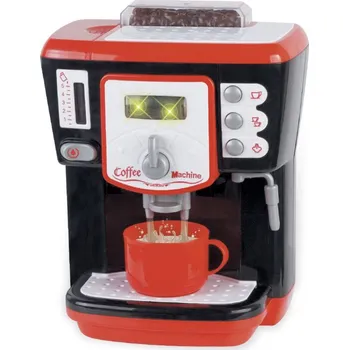 HM Studio Kávovar černý/červený Dětský spotřebič HM Studio Kávovar černý/červený