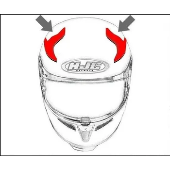 Motodoplněk HJC ventilace RPHA 11 Horní Bine MC46HSF