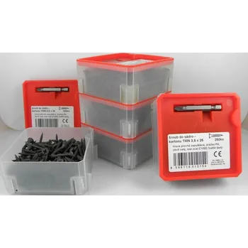 Vrut UNIQUADREX Sádr. šroub TMN 3,5 x 25 Q - box po 250 ks