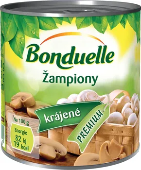 Konzervovaná houba Bonduelle Žampiony krájené premium 200 g