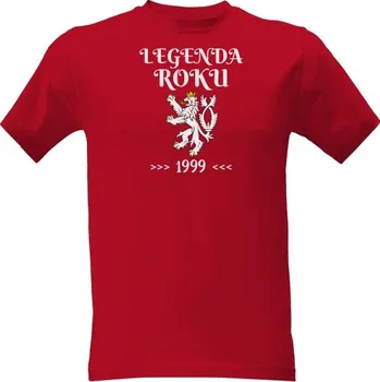 Tričko s potiskem Tričko LEGENDA ROKU vlastní datum pánské