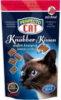 Perfecto Cat plněné polštářky s hovězím 50 g