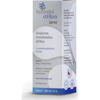 Koloidní stříbro Sprej 30 ppm, 200 ml