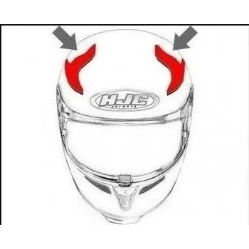 Motodoplněk HJC ventilace RPHA 11 Horní Venom