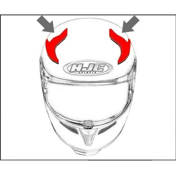 Motodoplněk HJC ventilace RPHA 11 Horní Naxos MC5SF