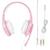 Sluchátka Trust GXT 310P růžovo-bílá