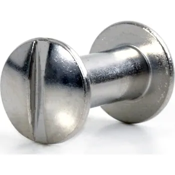 Spojovací materiál Šroub knihařský nikl - M4x5mm