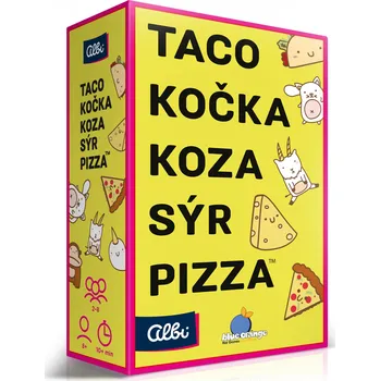 Albi Taco, kočka, koza, sýr, pizza