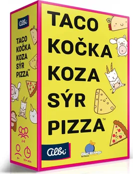 karetní hra Albi Taco, kočka, koza, sýr, pizza