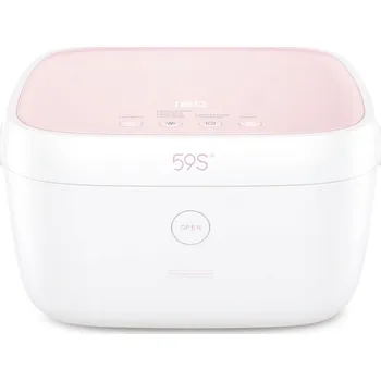 59S UV multifunkční sterilizační box T5, růžový