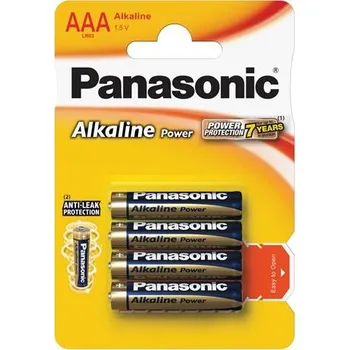 Článková baterie PANASONIC LR03 4BP AAA Power Alkalické