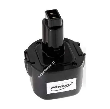 Baterie ELU DW926K-2 NiMH (9,6V/3000mAh)