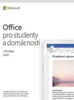 Microsoft Office 2019 pro studenty a domácnosti CZ elektronická licence