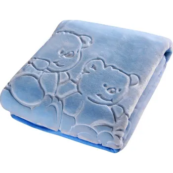 Dětská deka Španělská deka Duet Baby 2021 Barva: modrá