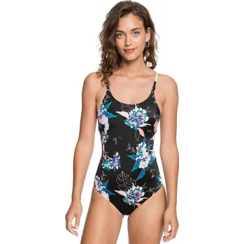 Dámské plavky plavky Roxy Fitness Fa Tech One Piece - XKBW/True Black Vallay XS