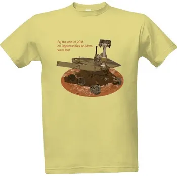 Tričko s potiskem Oppy už není pánské