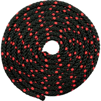 Švihadlo VFstyle švihadlo GYMNASTIC červenočerné Délka: 2 m