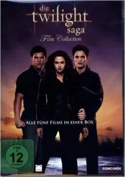 DVD film DVD Die Twilight Saga Film Collection (2018) 5 disků