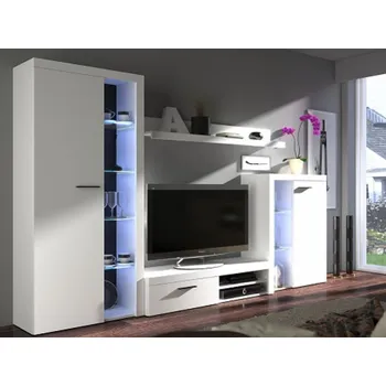 Obývací stěna ROBIN PLUS obývací stěna, bílá