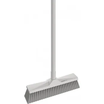 Smeták 28cm s holí 118cm Spokar Home - bílá