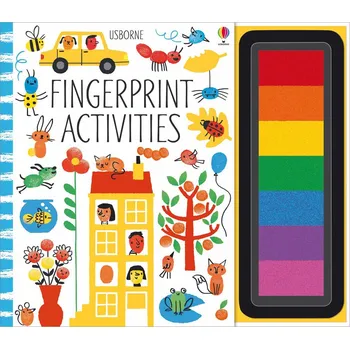 Cizojazyčná kniha Usborne Fingerprint Activities - Fiona Watt [EN] (2015, kroužkovaná)