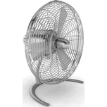 Stadler Form CHARLY LITTLE Stolní ventilátor v designovém provedení Ø 30 cm, stříbrný