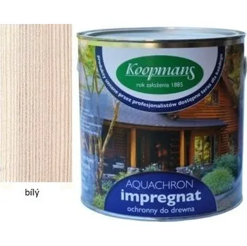 Olej na dřevo Koopmans Aquachron 2,5L bílý