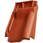 TONDACH Samba/Sensaton 11 podhřebenová okrajová pravá engoba červená