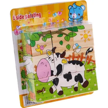 RKToys Dřevěné kostičky pro ty nejmenší