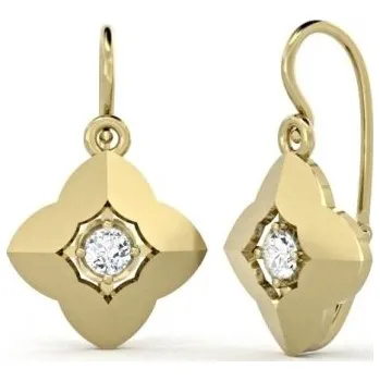 Náušnice Couple, Dětské náušnice Didi ve žlutém zlatě, 585-66-3-0674.0Z00.0.00.001.14