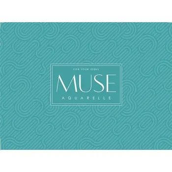 Výtvarný papír Skicák, náčrtník Shkolyaryk Aquarelle Muse, akvarelový, A5+, 300g, 15 listů