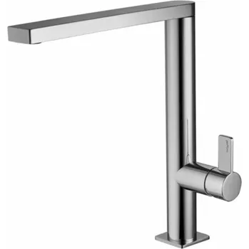 Vodovodní baterie Paffoni Rock Dřezová baterie s otočným ramínkem chrom RO987CR