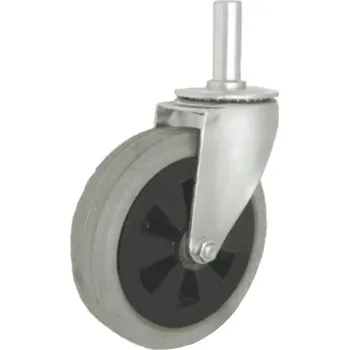 Pojezdové kolečko Pryžové kolo 200 mm otočná vidlice s čepem