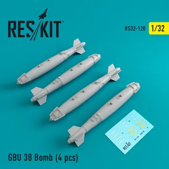 Plastikový model Reskit 1/32 GBU 38 Bomb (4 pcs.)