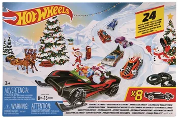 Mattel Hot Wheels FYN46 adventní kalendář